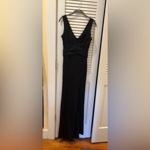 Elegant Black Prom Gown